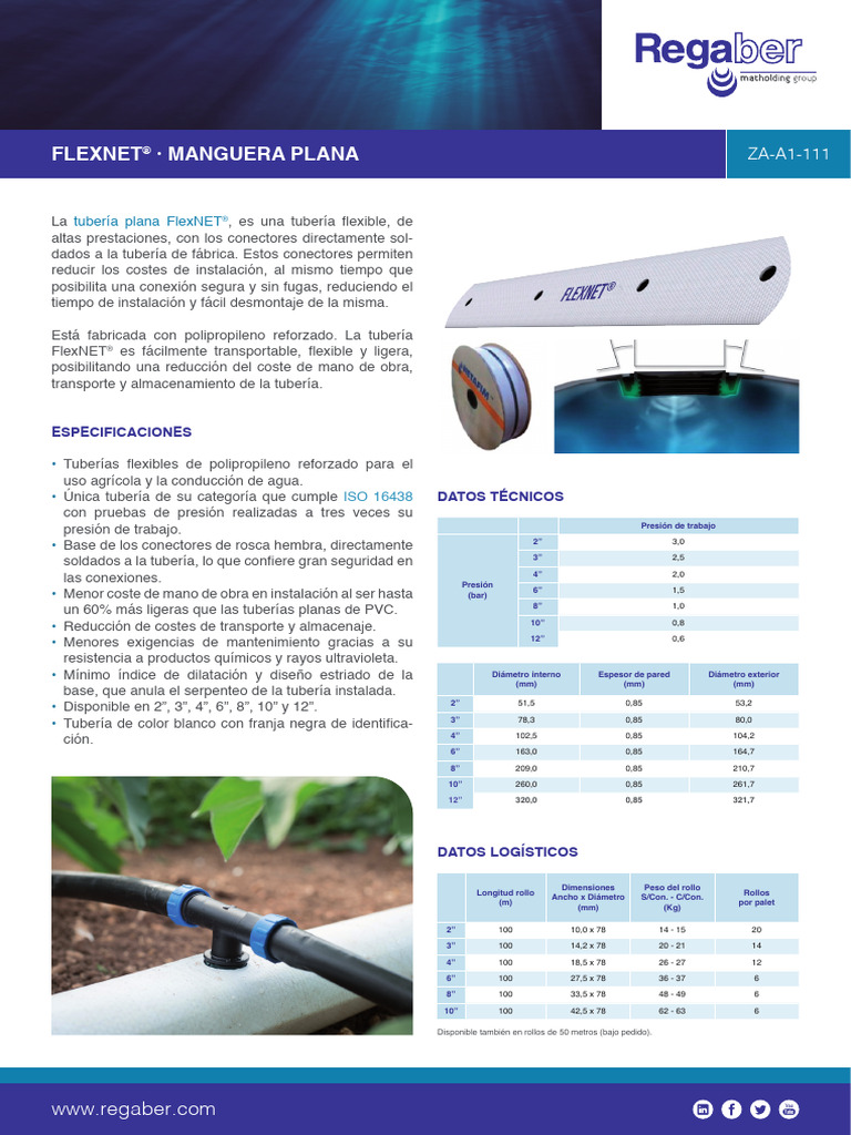 ZA A1 111 - FlexNET | PDF | Tubería (transporte de fluidos ...