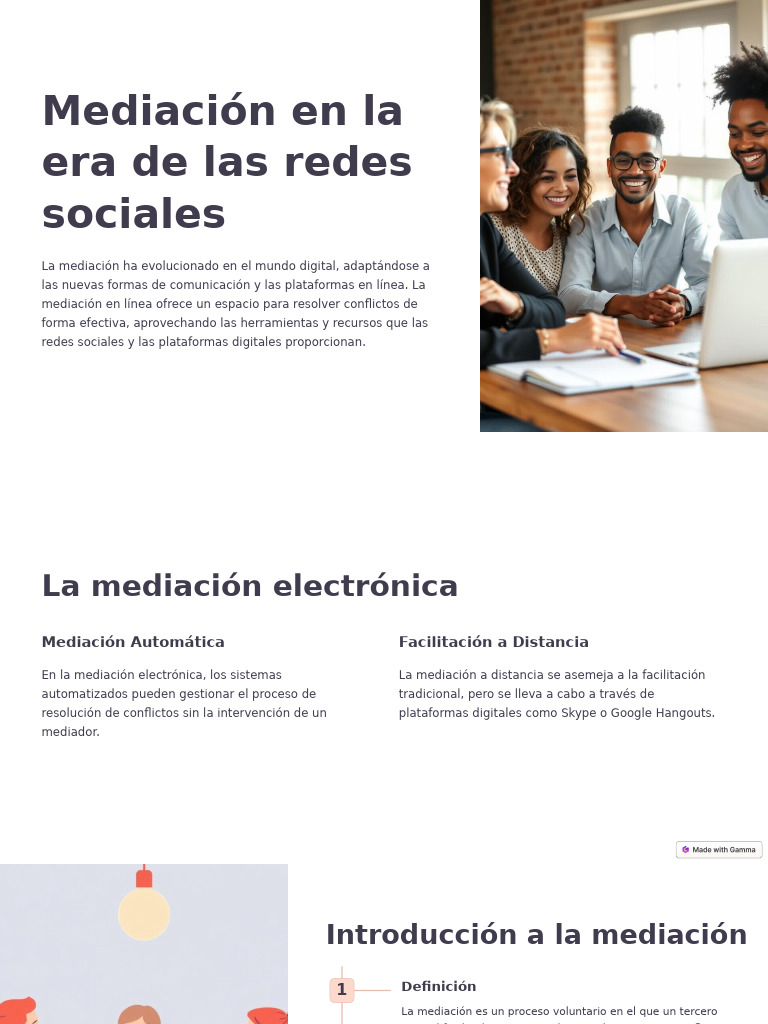 Mediacion en La Era de Las Redes Sociales | PDF | Mediación | Informática