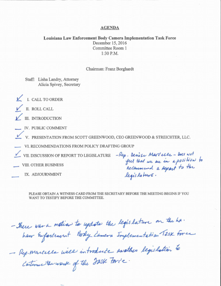 La BWC Task Force | PDF