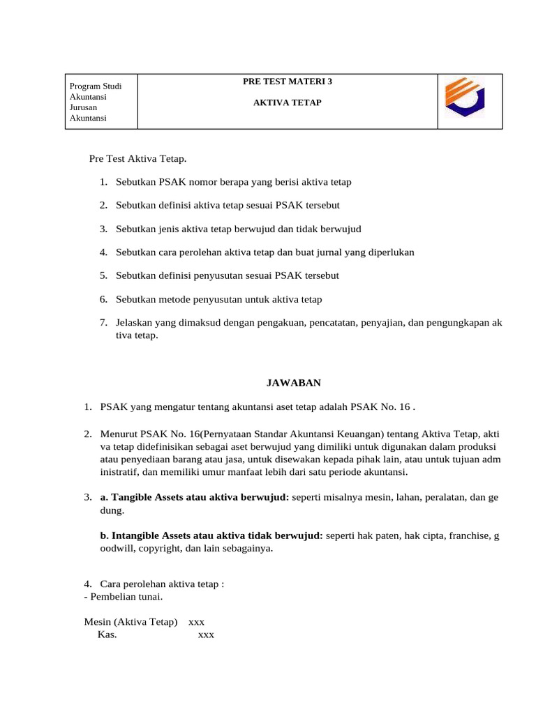 3_Post Test Modul 3 | PDF