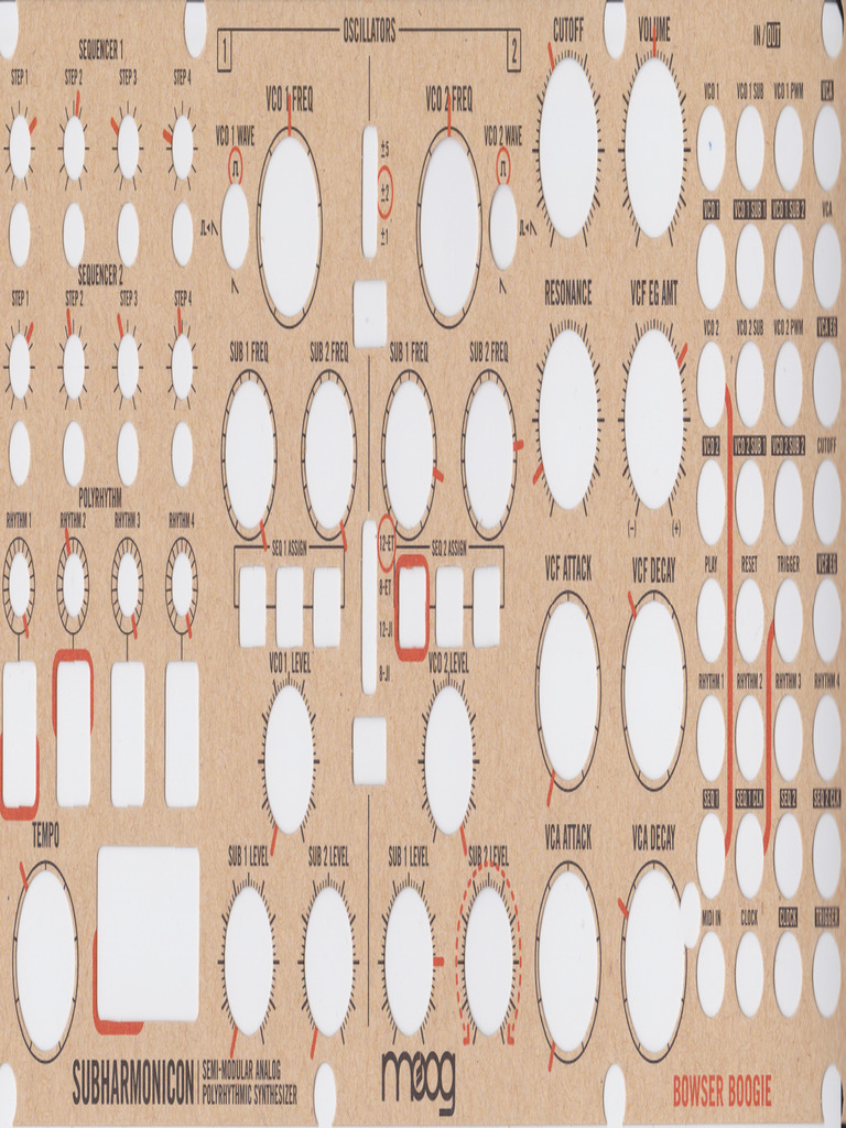 SUBHARMONICON Inlay Patch | PDF