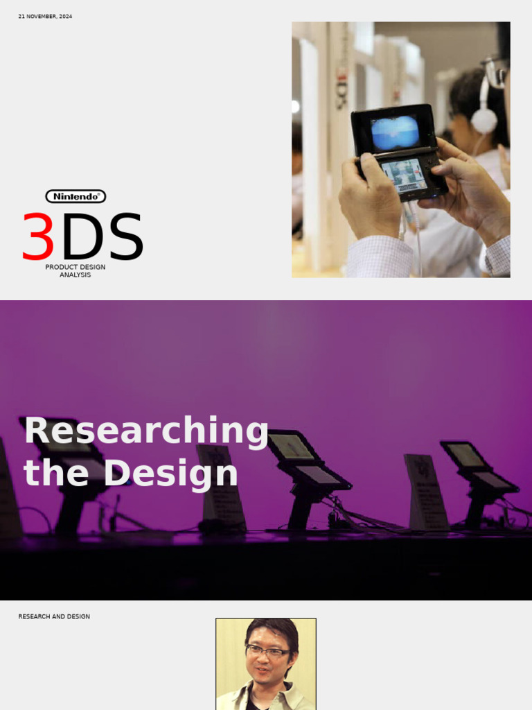 Nintendo 3DS Design Analysis | PDF | Nintendo | Video Game Hardware