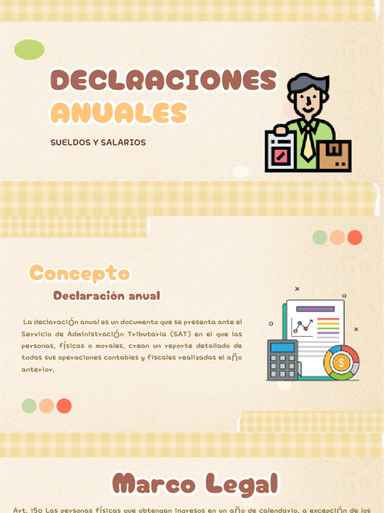 Declaración Anual | PDF | Impuesto sobre la renta | Impuestos