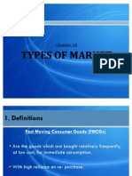 Chapter 14 - Types of Market