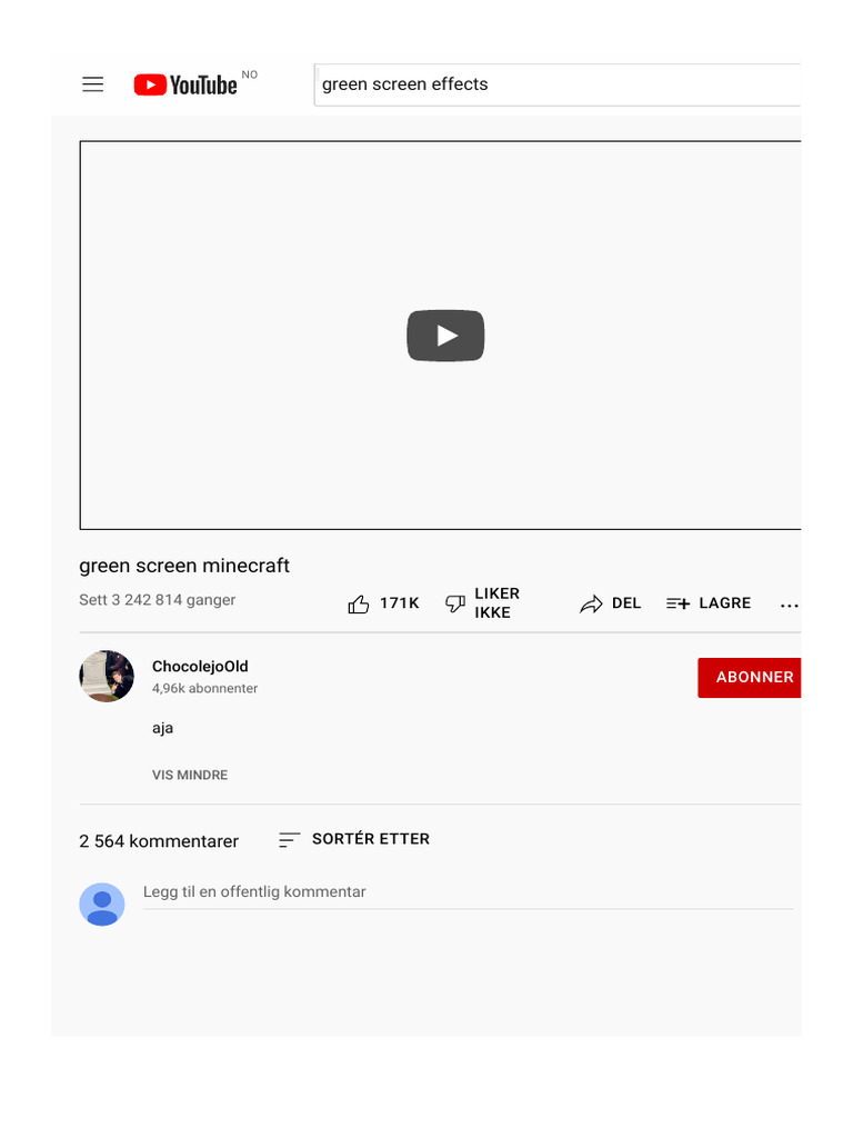 Minecraft Green Screen Effects | PDF