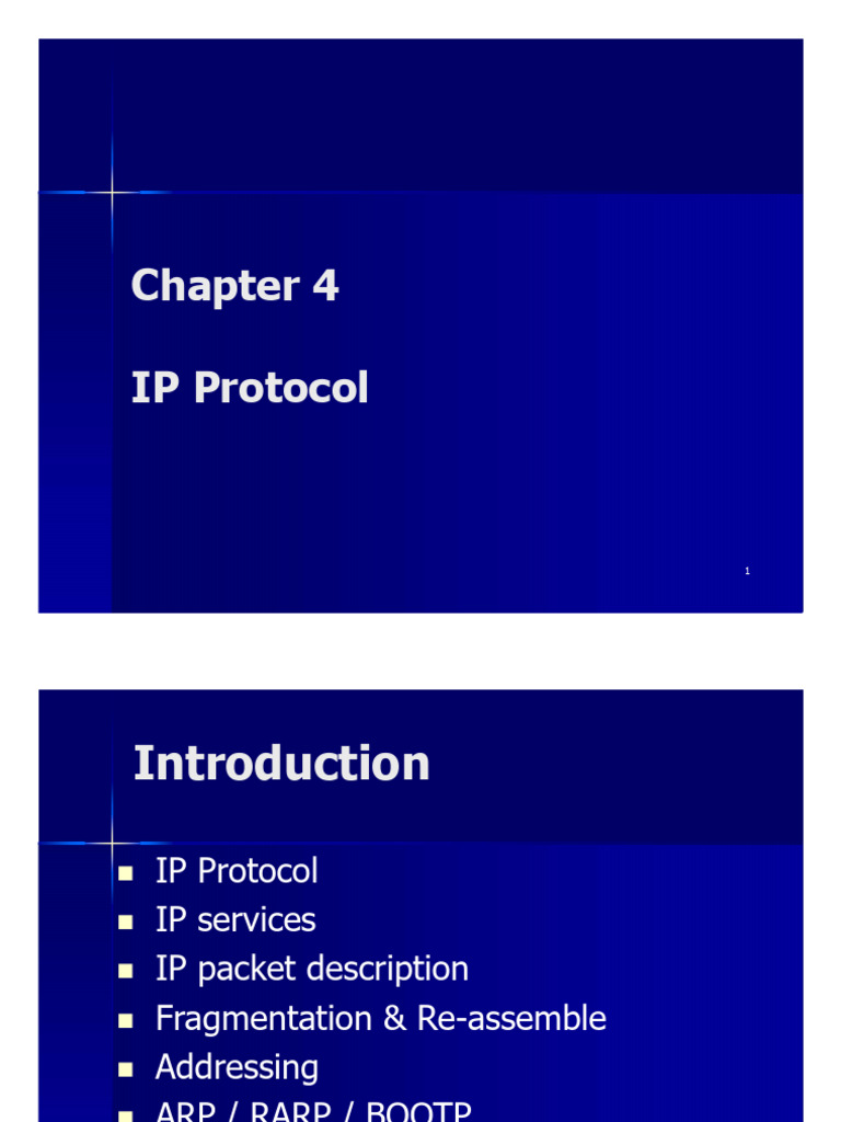 Understanding IP Protocol and Addressing | PDF | Internet Protocols ...