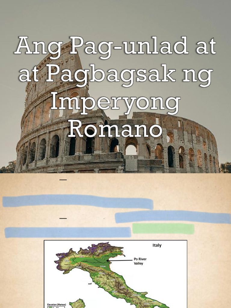 3Aralin2 Ang Pagunlad at Pagbagsak Ng Imperyong Romano | PDF