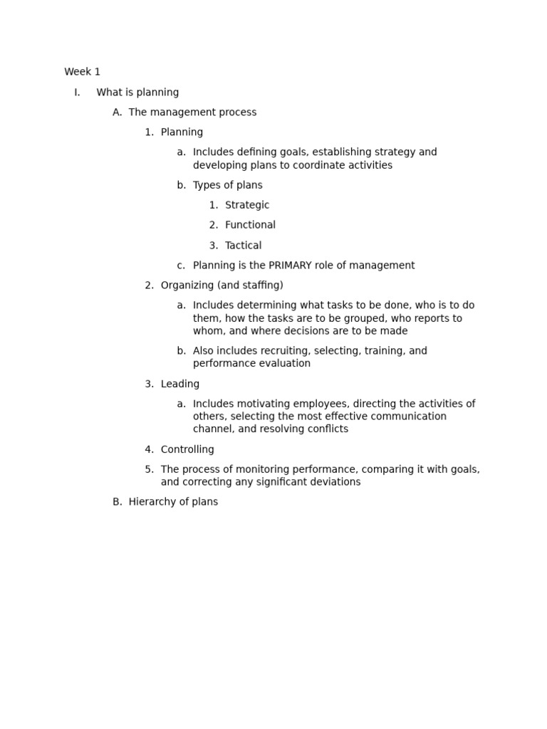 Week 1 | PDF | Competitive Advantage | Strategic Management