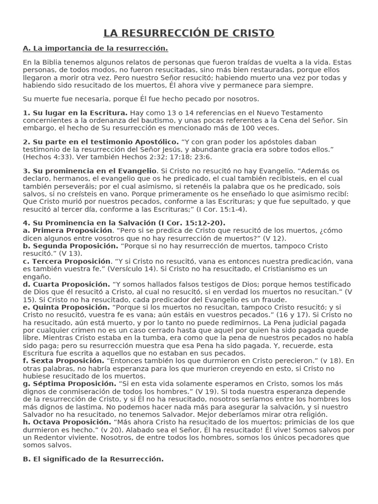 La Resurrección de Cristo 2 | PDF | La resurrección de Jesús | Cristo ...