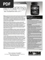 Download EMERGE - Body Slenderizing Drink Mix by Max Muscle San Mateo CA  San Francisco Castro CA SN83073061 doc pdf