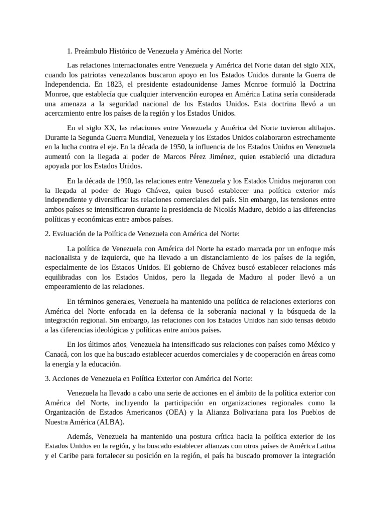 Investigación Historia de Venezuela | PDF | Venezuela | Américas