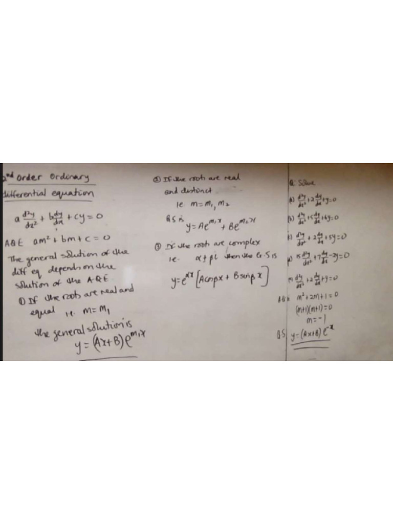 Math Notes 2 | PDF