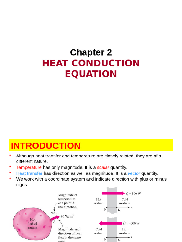 Chapter 2 Heat Conduction Equation | PDF | Thermal Conduction | Heat