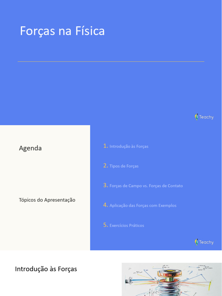 Dinâmica - Principais Forças (Intro) | PDF | Força | Eletricidade