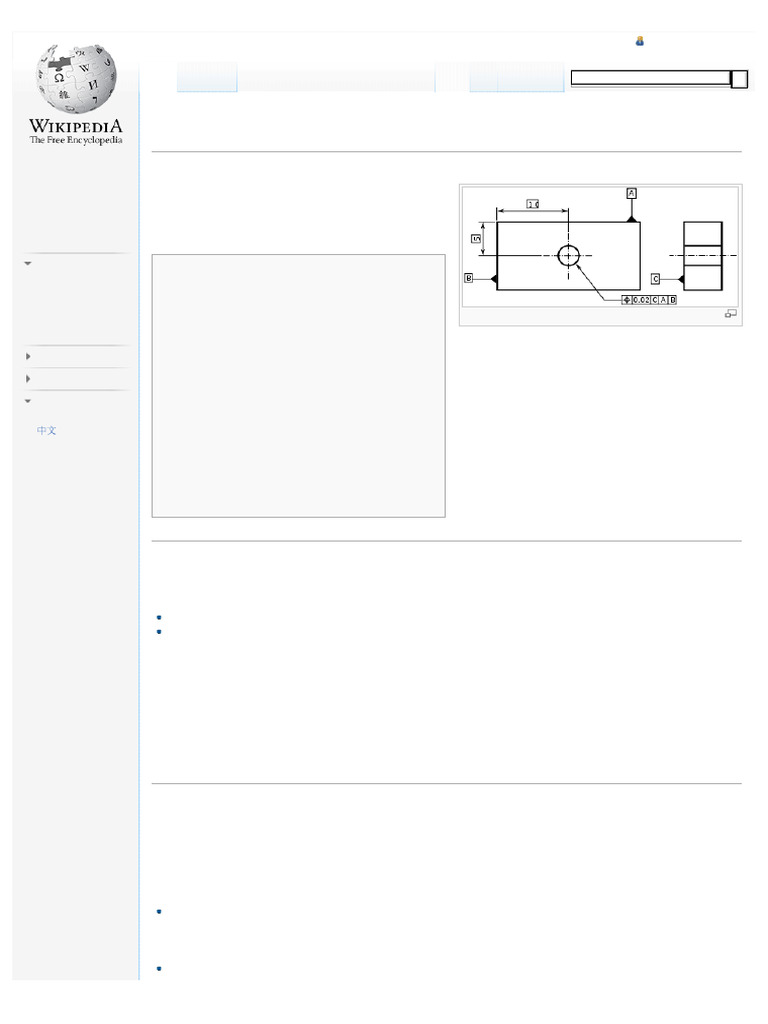 Geometric Dimensioning and Tolerancing Guide | PDF | Geometry