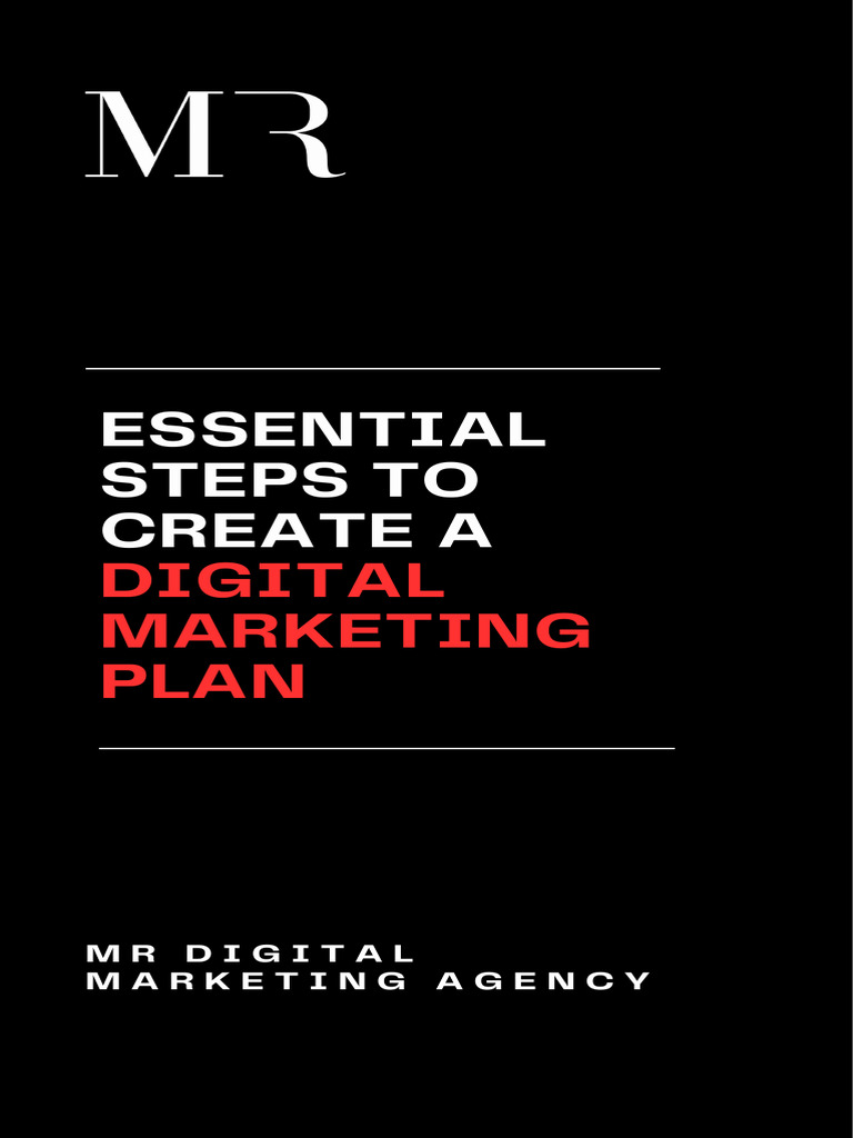 Essential Steps To Create A Digital Marketing Plan | PDF | Digital ...