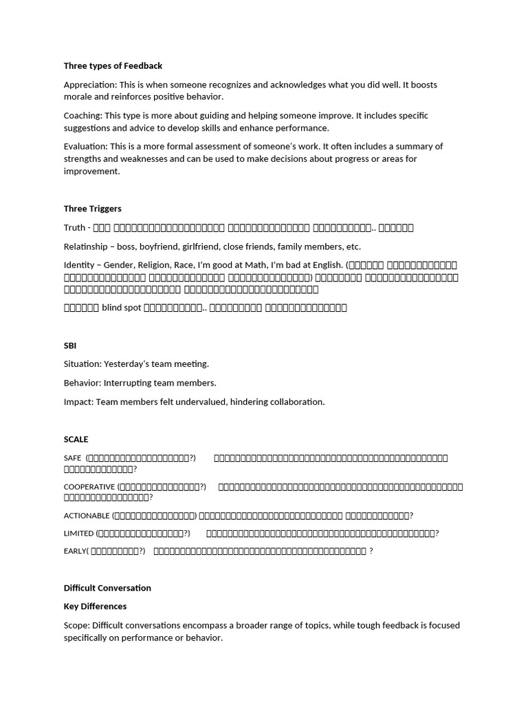 Trainer Notes | PDF