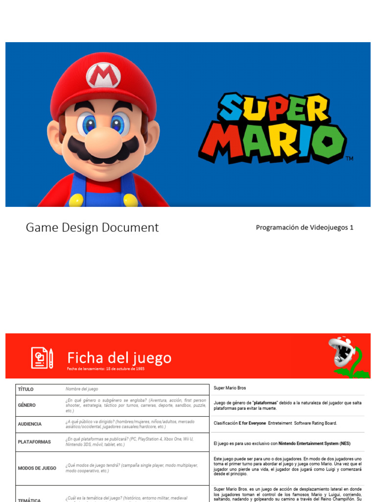 03 2GDD Mario | PDF | Mario | Nintendo