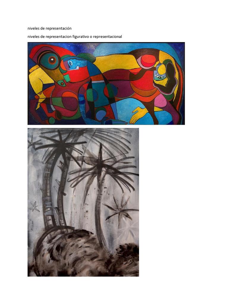 Niveles de Representación en Arte | PDF