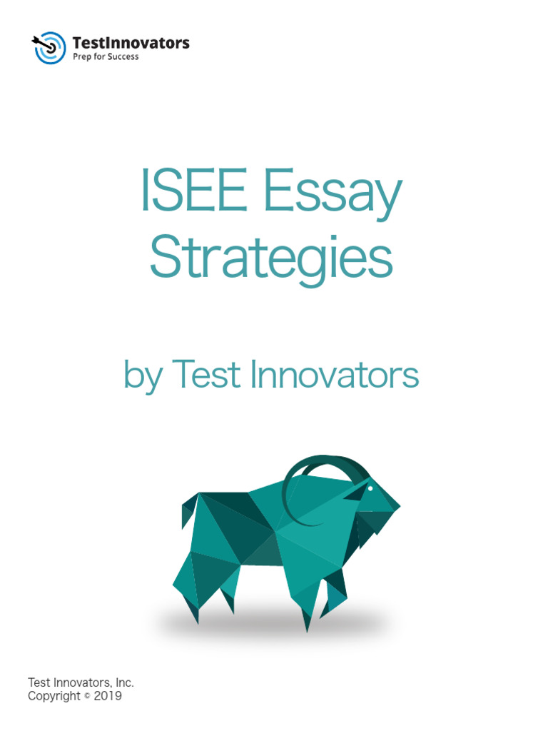 ISEE Essay Strategies (2) | PDF | Essays | Paragraph