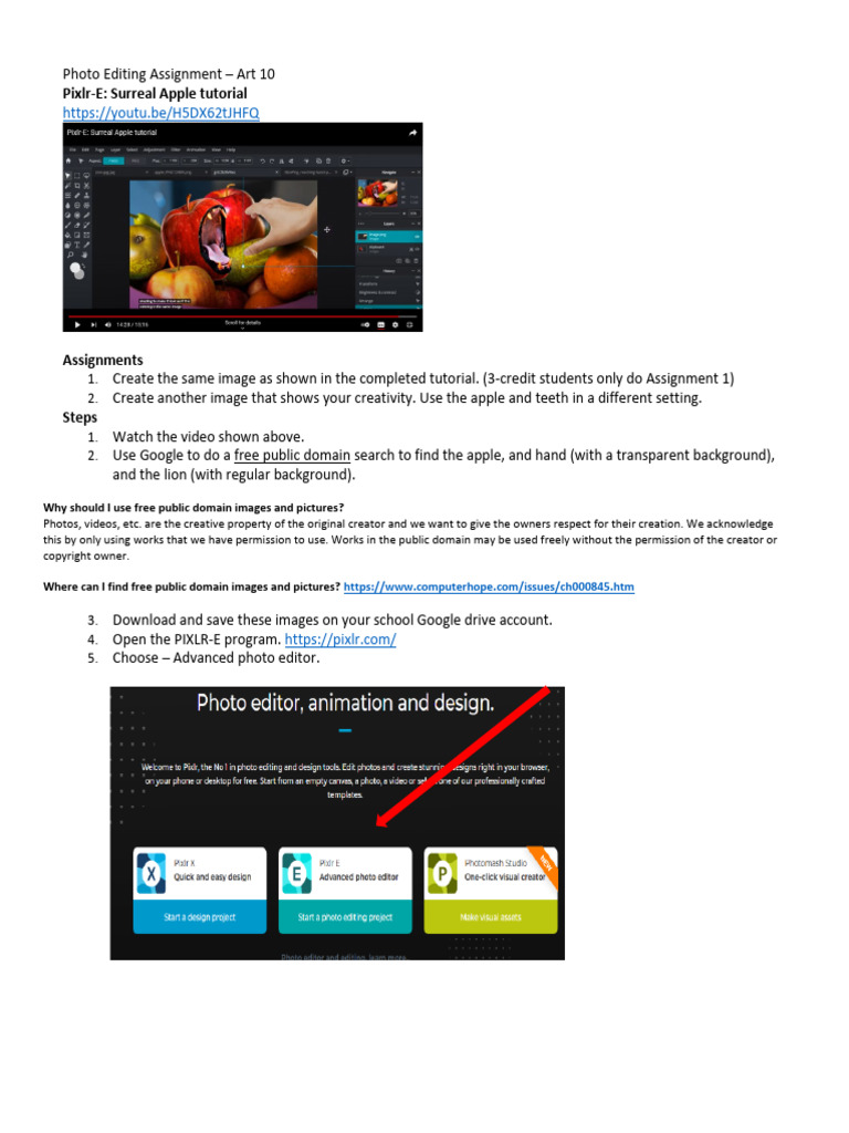 Surreal Apple Photo Editing Tutorial | PDF