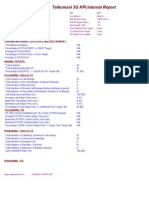 Telkomsel 3G Kpi Internal Report: Coverage and Quality: Cpich RSCP and Ecio (Scanner)