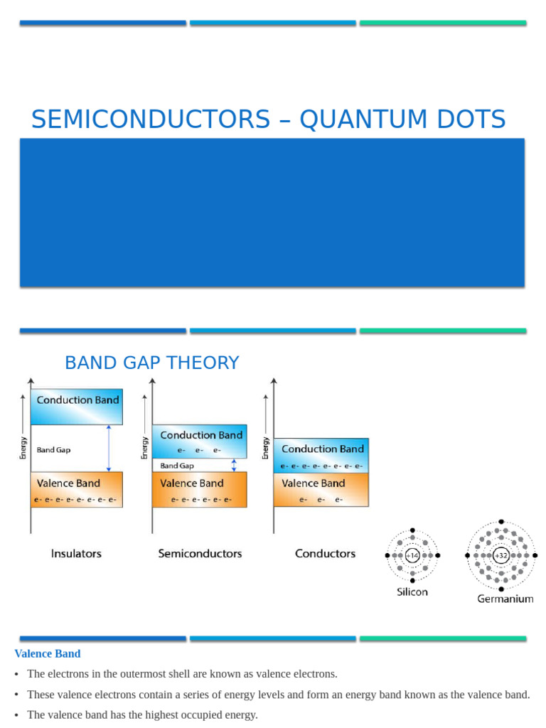 Understanding Quantum Dots in Semiconductors | PDF | Semiconductors ...