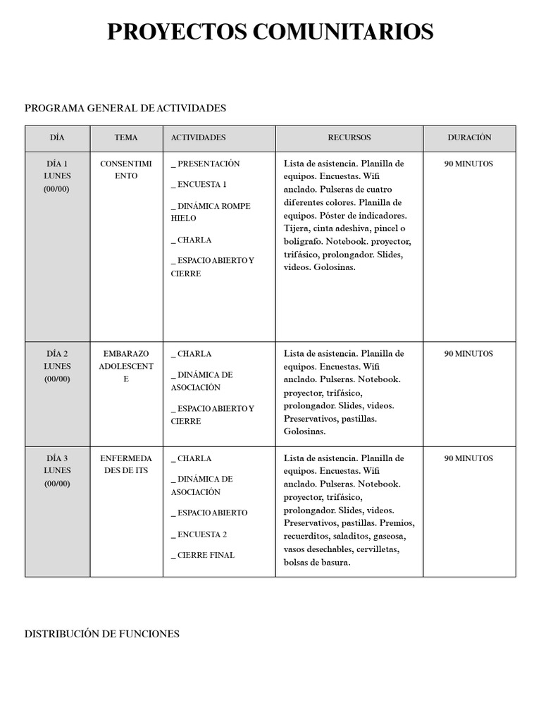 Copia de PROYECTOS COMUNITARIOS - 20240611 - 192914 - 0000 | PDF