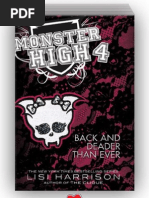 Download Monster High 4 Back and Deader Than Ever by Little Brown Books for Young Readers SN83080174 doc pdf