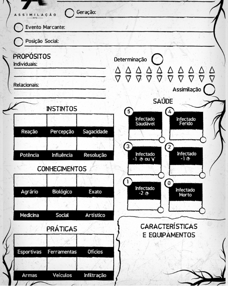 Ficha As RPG | PDF