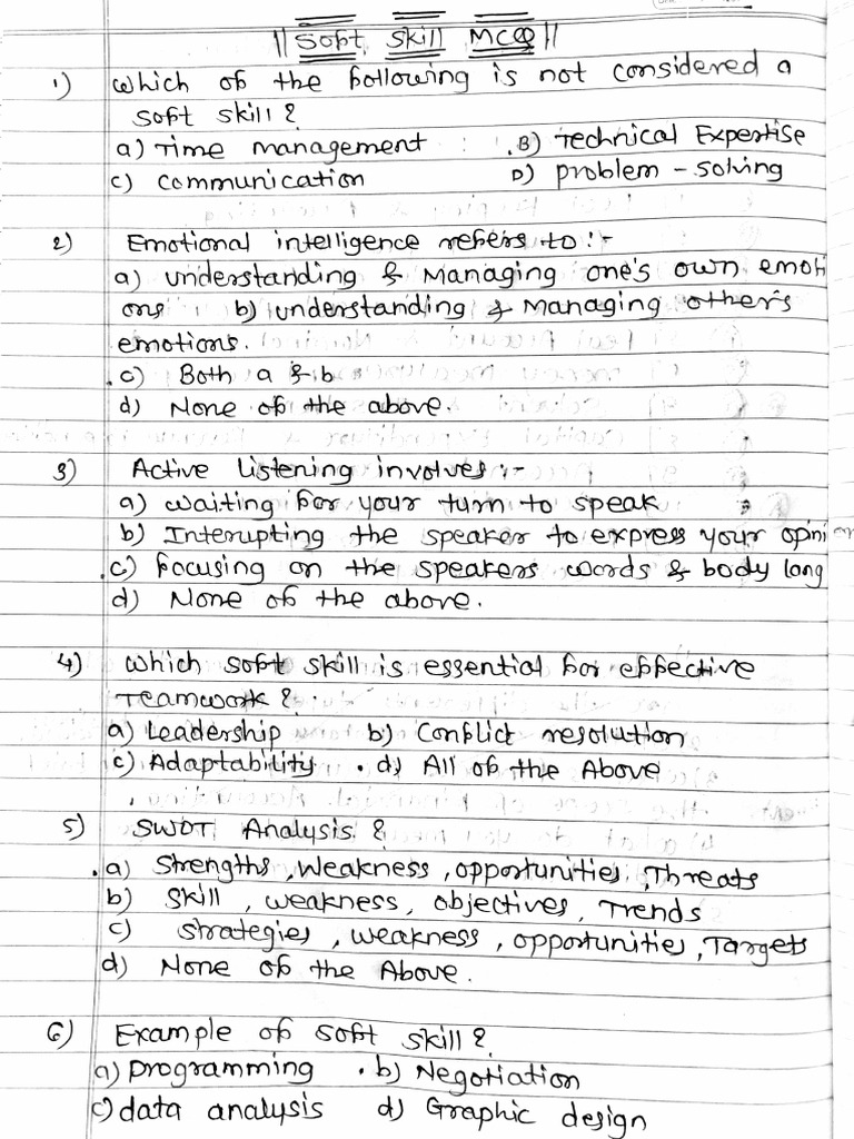 Soft Skill | PDF