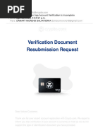 BankMobile Identity Verification Form | PDF | Identity Document ...