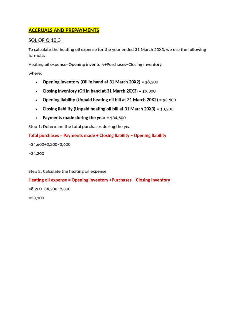 Accruals And Prepayments Pdf