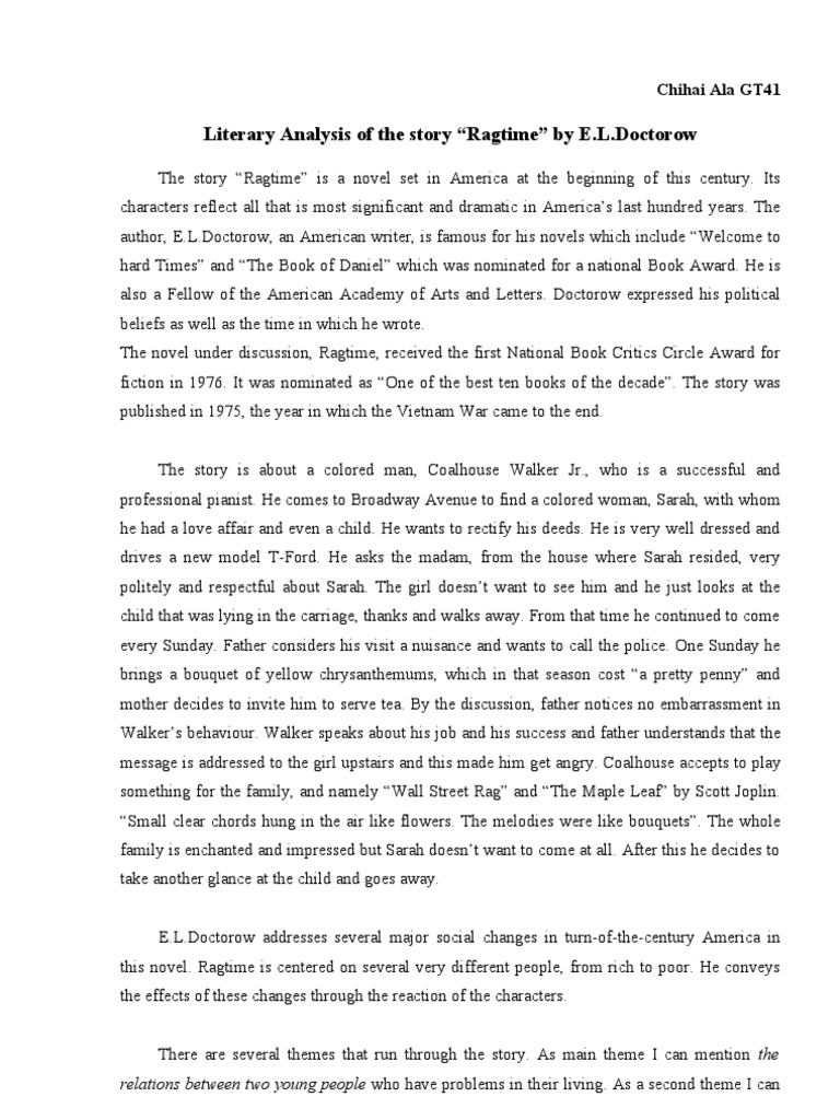 Ragtime musical image