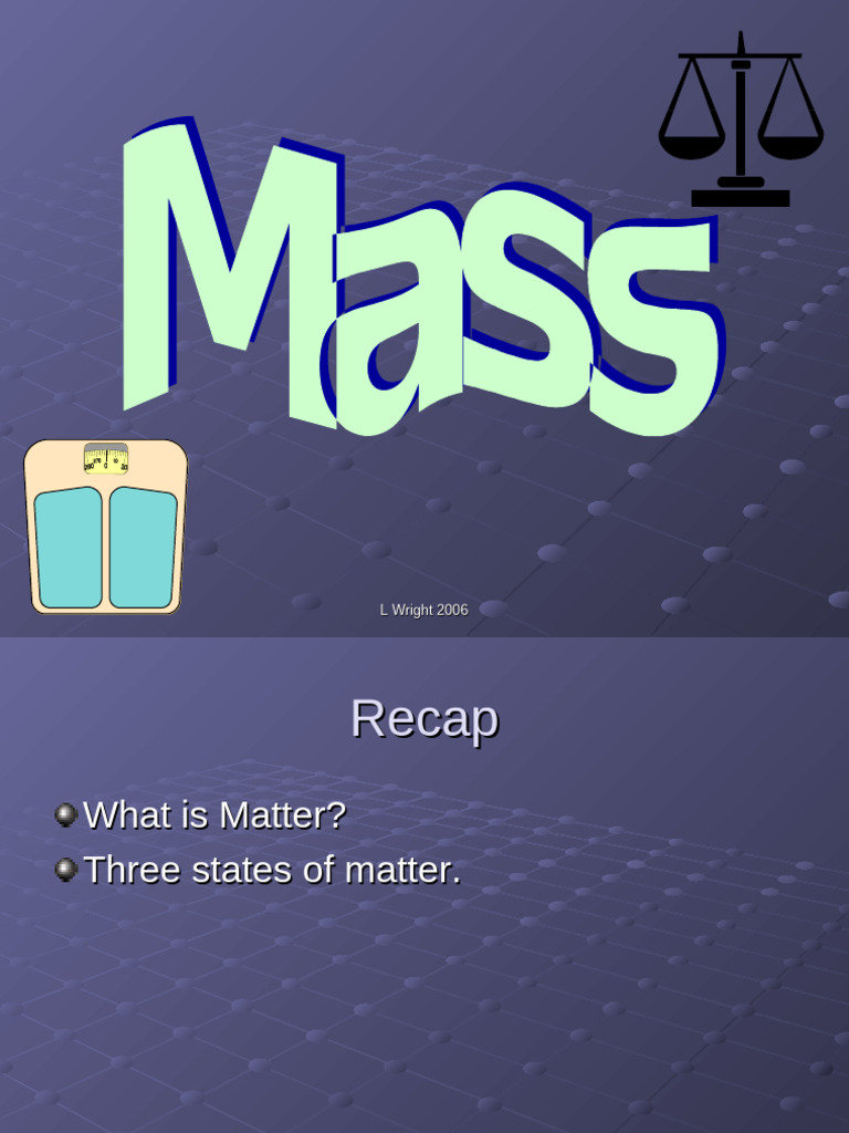 Mass | PDF