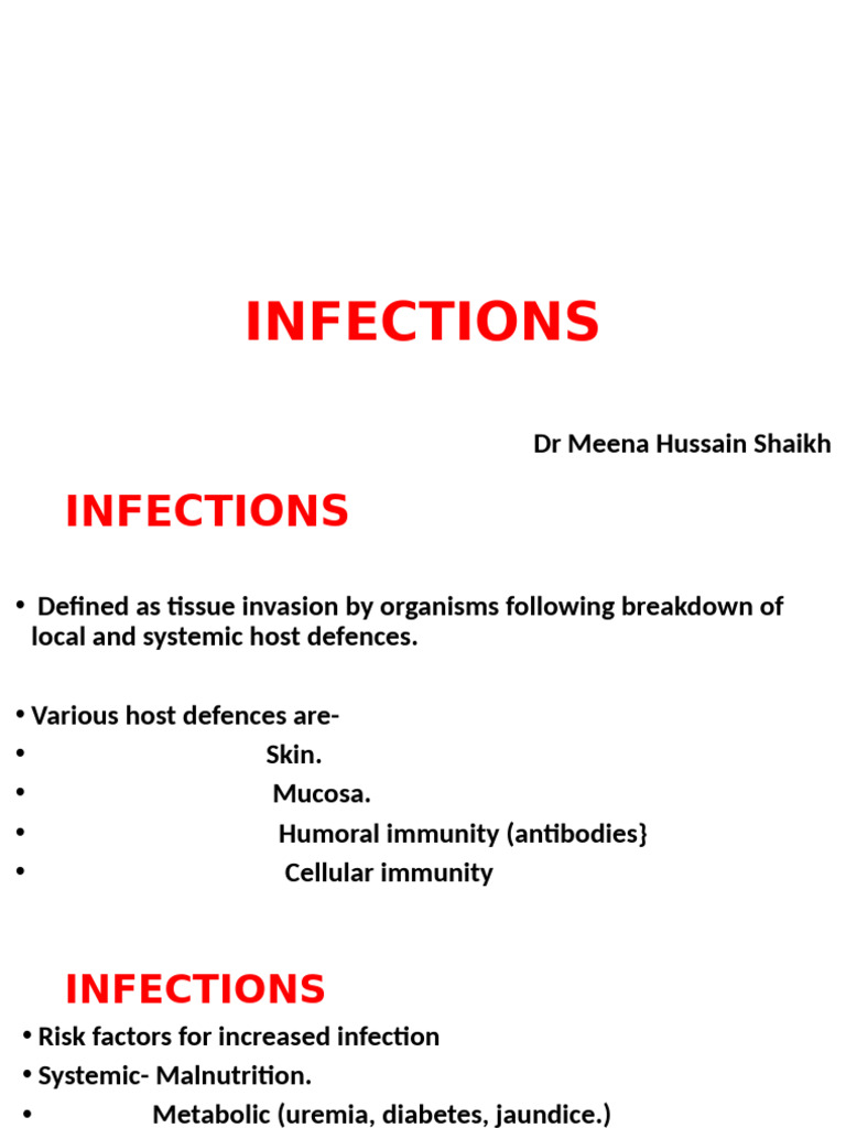 Understanding Infections and Sepsis | PDF