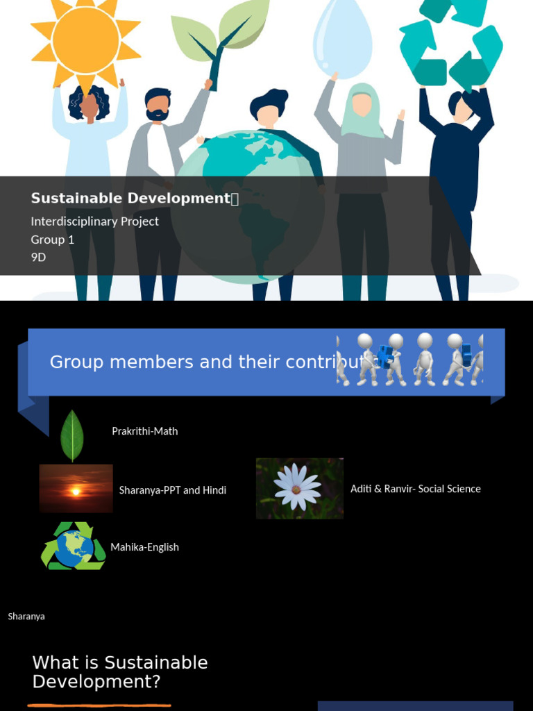 Sustainable Development Project Overview | PDF | Sustainable City ...