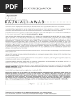 ACCA Membership Reinstatement Application | PDF | Accountant | Liquidation