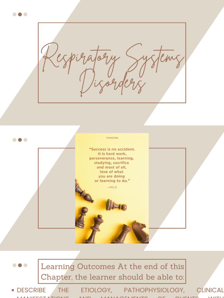 Respiratory Disorders: Nursing Care Guide | PDF | Asthma | Chronic ...