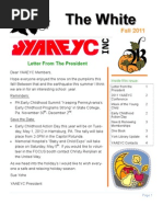YAAEYC Fall Newsletter 2011