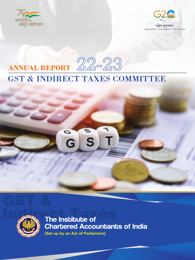 GST & Indirect Taxes Committee Report 2022-23 | PDF | Taxes | Government