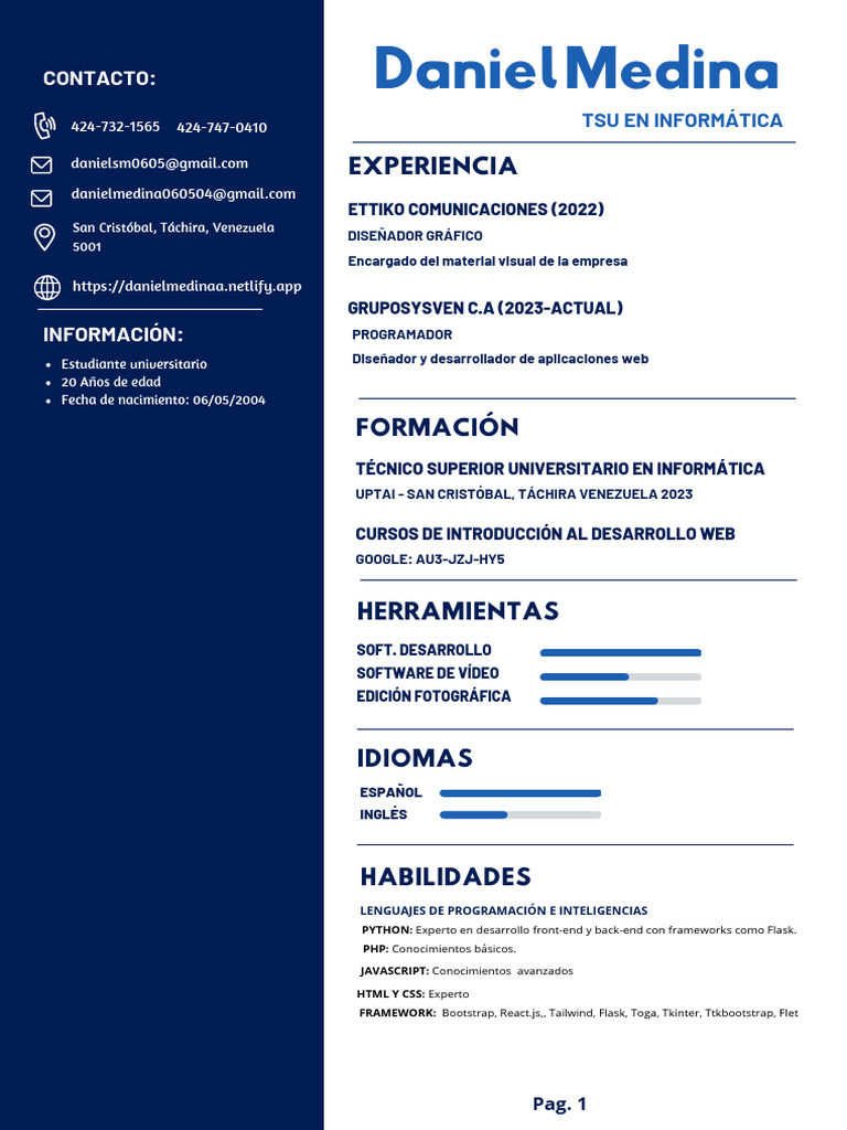 Diseño Web y Desarrollo en Venezuela | PDF | Informática | Ingeniería ...
