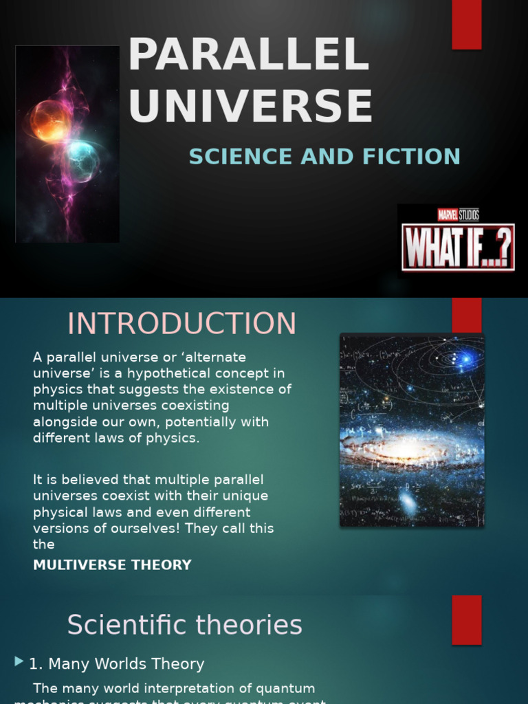 Parallel Universe | PDF | Multiverse | Many Worlds Interpretation