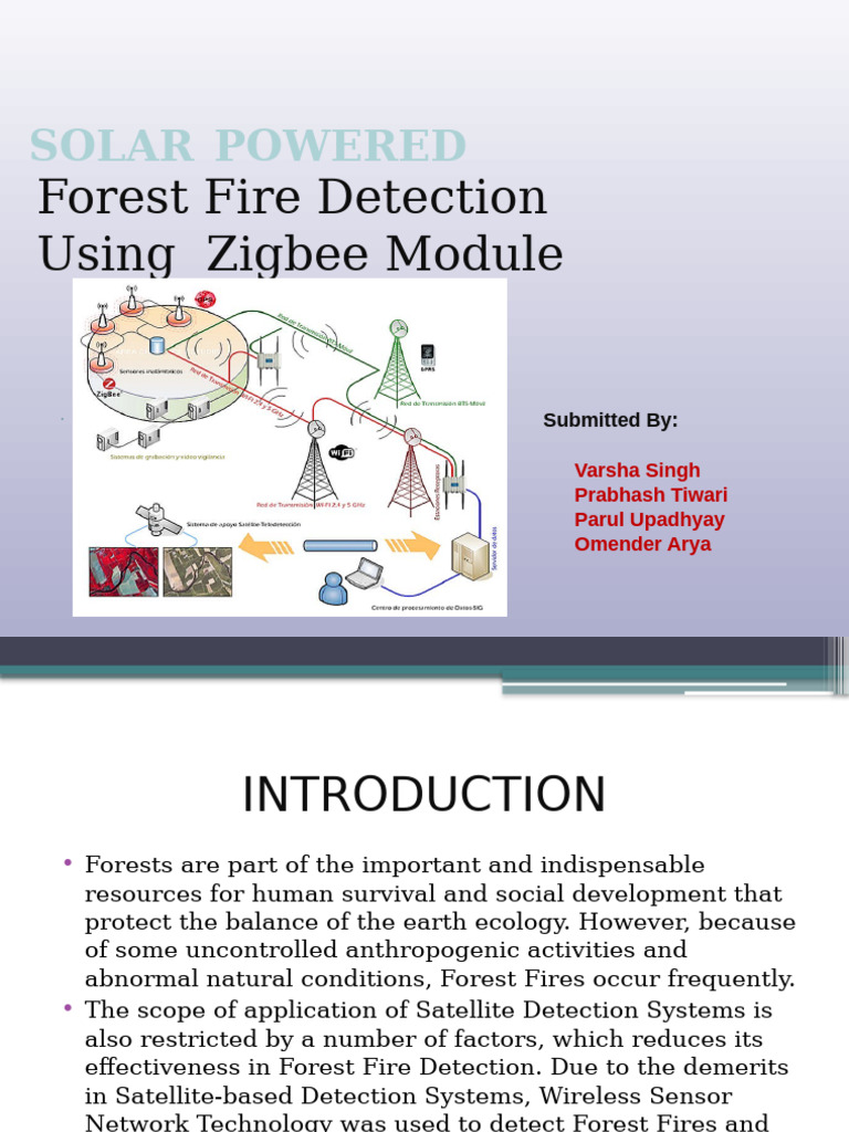 1537984085647_Forest Fire Detection Using Zigbee Module (2) | PDF ...