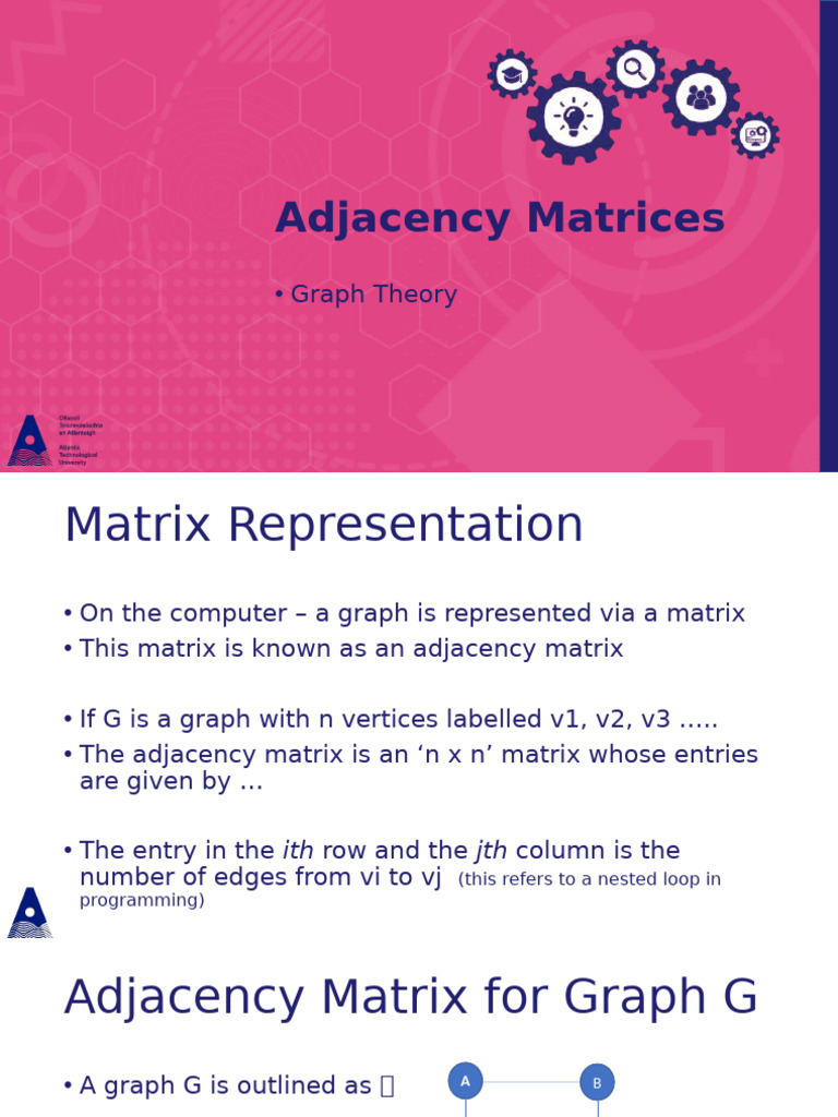 4 Adjacency Matrices | PDF | Vertex (Graph Theory) | Matrix (Mathematics)