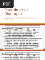 Pozzulo Et Al. NOTES | PDF | Witness | Psychology