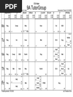 KBIS Class Timetable 2023-2024 | PDF | Vietnam