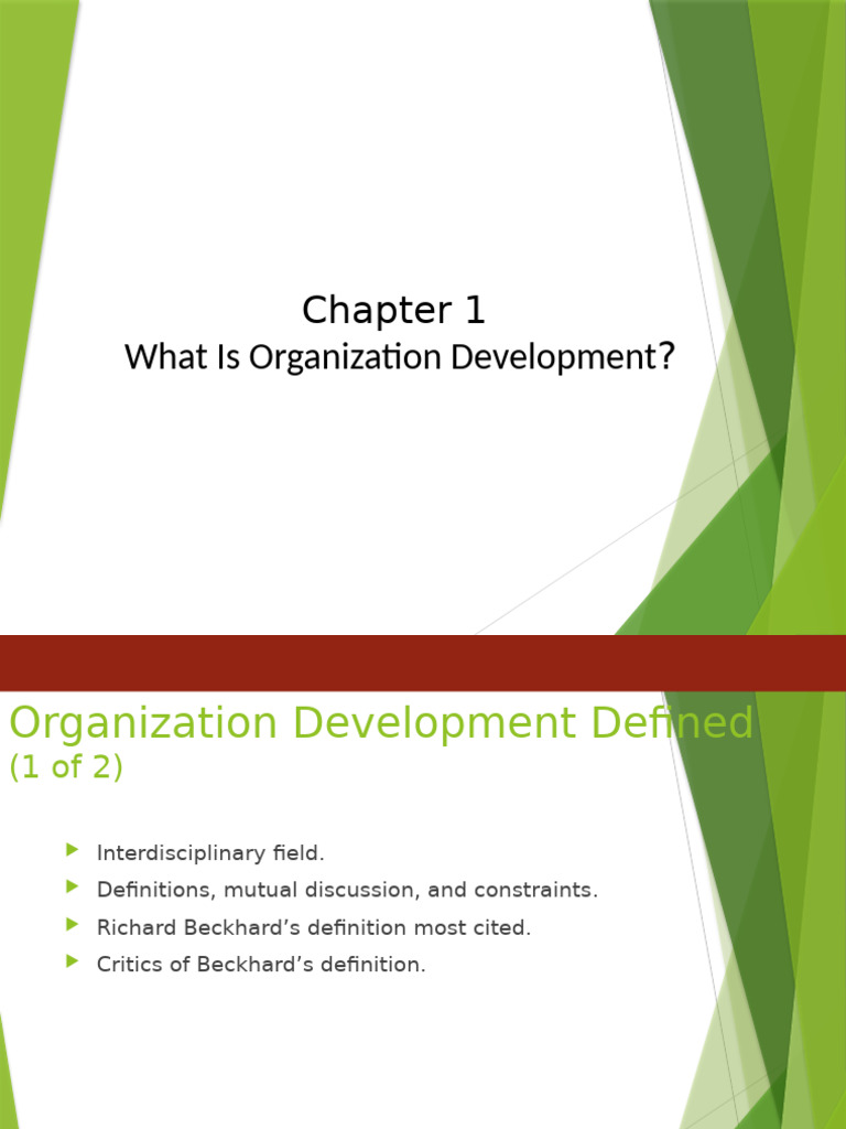 Understanding Organization Development | PDF | Organization Development ...