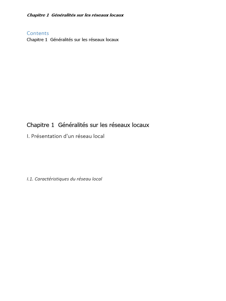 Introduction aux réseaux locaux (LAN) | PDF | Ethernet | Topologie de ...