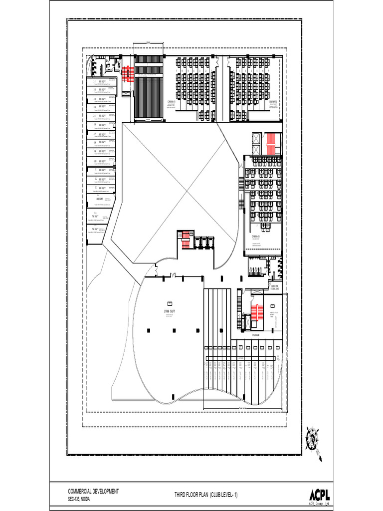 18-12-2023 33 Plan 3RD FLOOR | PDF | Rugs And Carpets | Floors